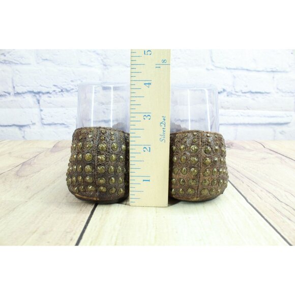 Frye Regina Studded Ballet Flat Brown Size 6 M - Picture 6 of 9